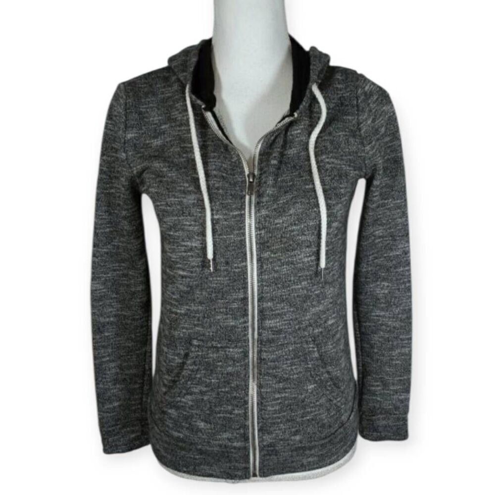 FOREVER 21 GRAY HOODIE SZ.S EUC